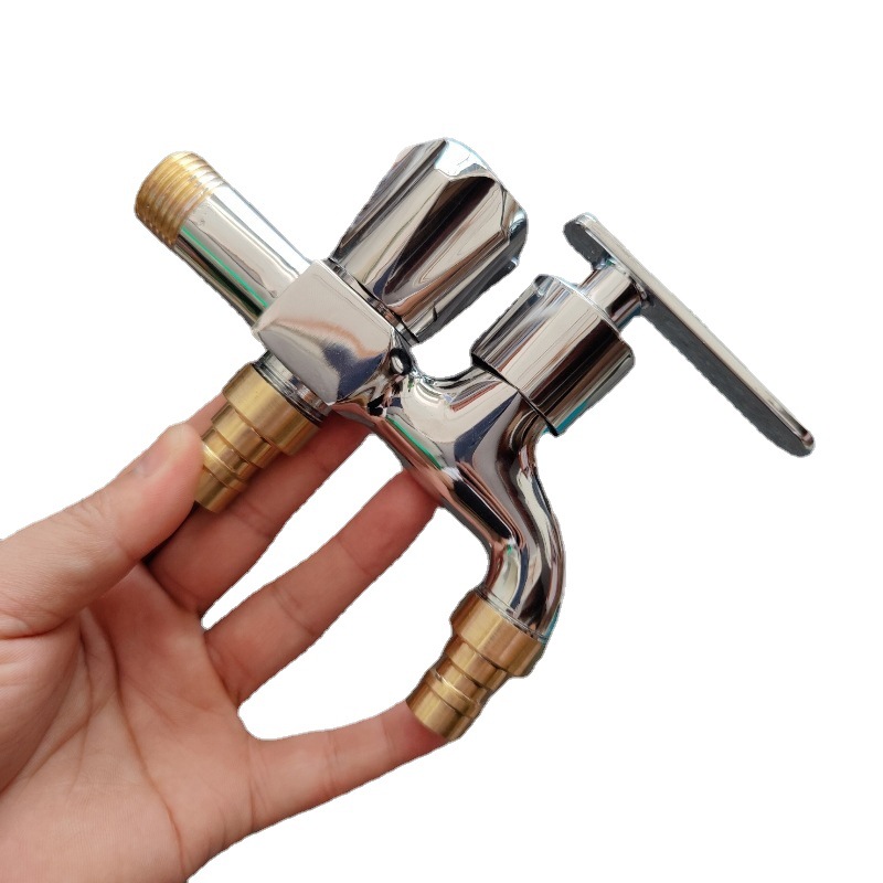Brass quick-opening valve core, 4-inch single-cooling washing machine faucet, fully automatic joint faucet, mop faucet, pool faucet Item Picture