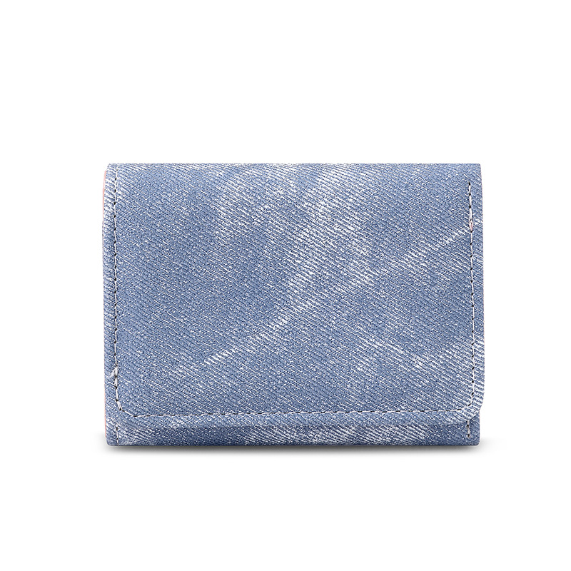 New Japanese and Korean casual school-style women's wallet, anti-magnetic, lightweight and portable, 30% off wallet, printed cartoon wallet Item Picture