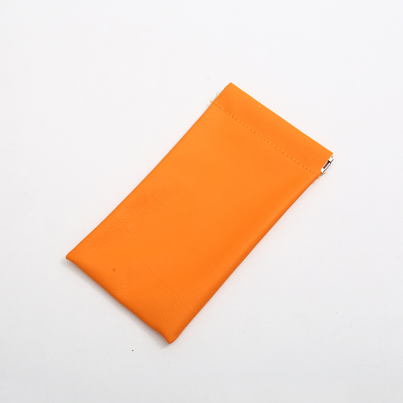 Brake closing pu digital bag, makeup port, red envelope, data cable, earphone case, sealed storage bag, portable small bag Specification drawing