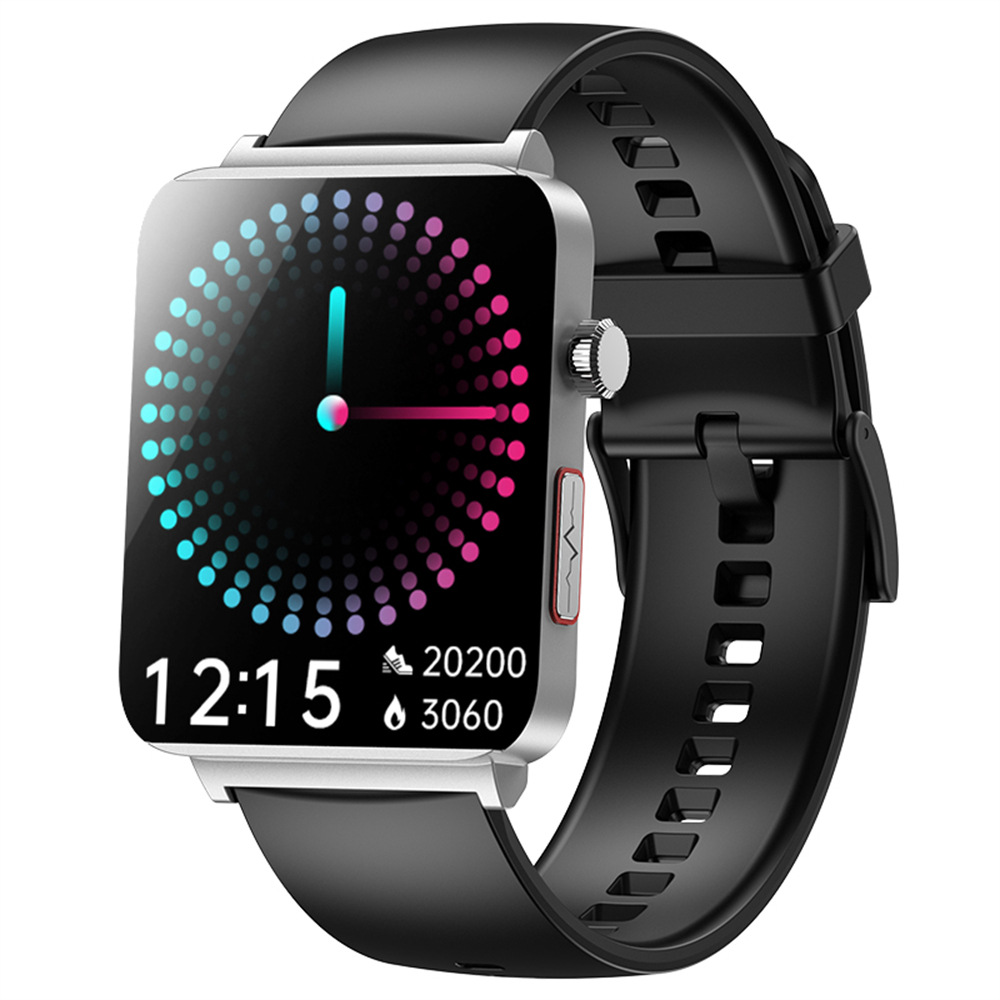 The KS03Pro smartwatch features blood sugar, body temperature, ECG+PPG, electrocardiogram, blood pressure, blood oxygen, heart rate, health, communication, and more exercise details Picture