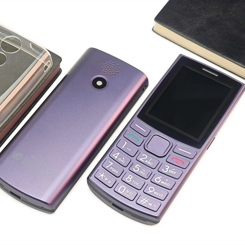 Vibration positioning FM radio, external playback, full network compatibility, 4G elderly mobile phone, straight bar key, mobile telecom 5G student phone details Picture