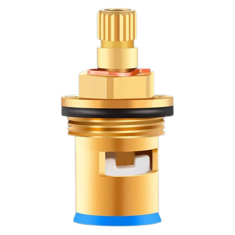 All-copper replacement parts for the inner core of the kitchen single hot and cold universal quick-boiling faucet valve core Item Picture