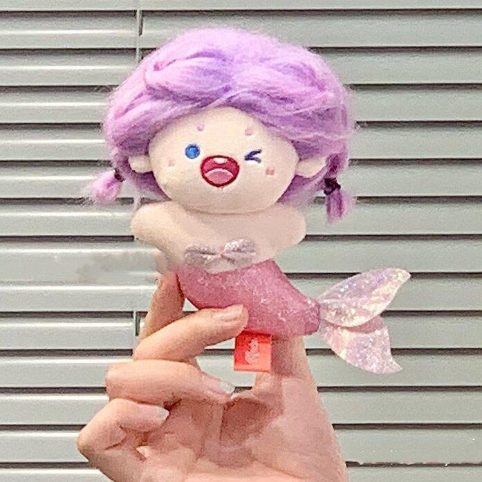 Cartoon-shaped mermaids series plush dolls, cotton dolls with a girlish heart, creative children's toys Application Scenario