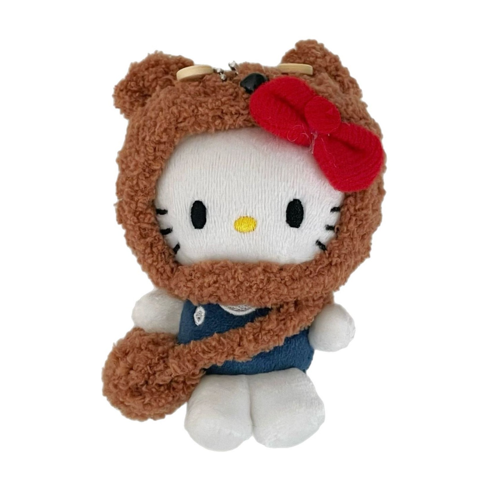 Cute cat costume pendants, cartoon bag pendants, car key chains, girls' gifts, accessories, dolls, stuffed girls Item Picture
