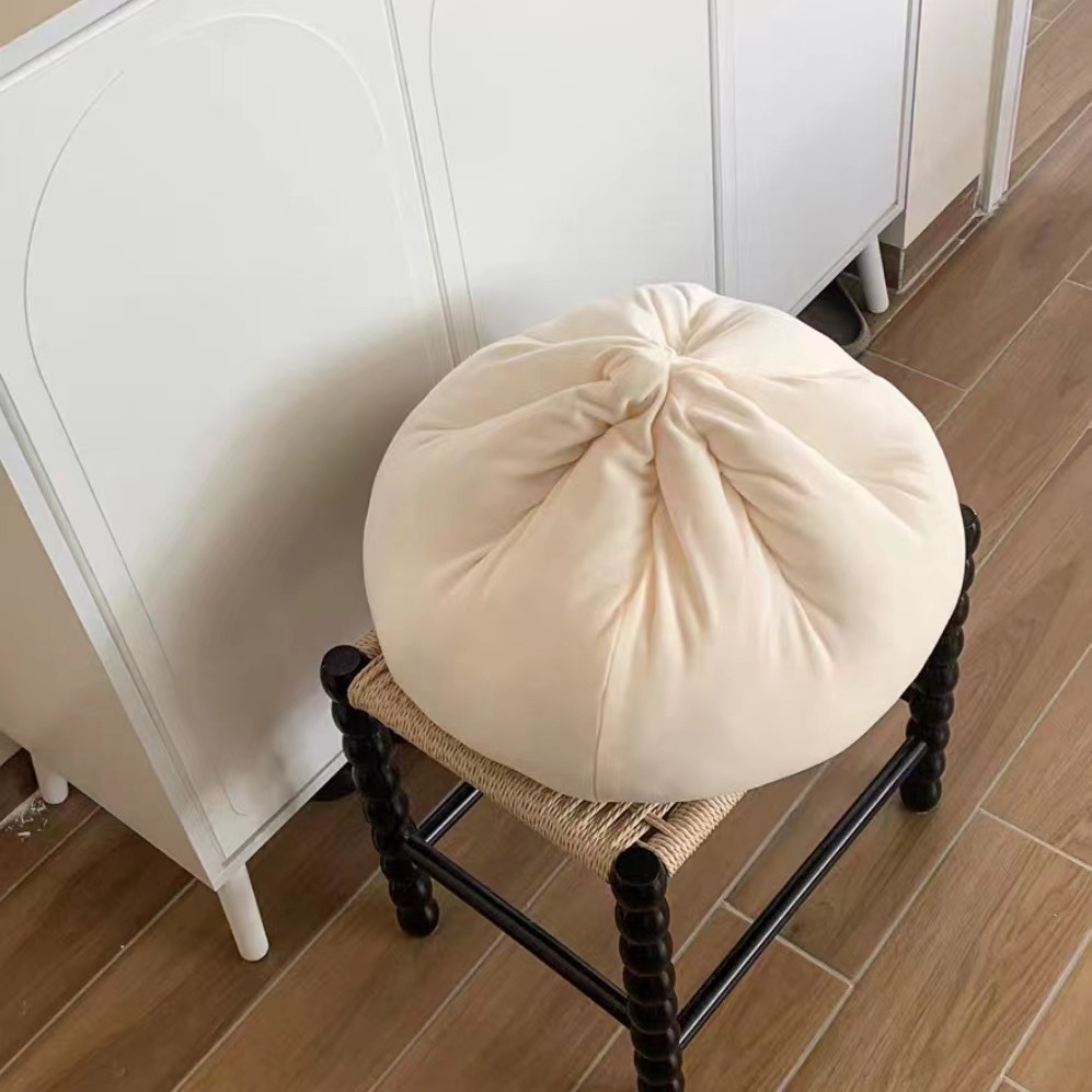 Ins-style meat bun pillow, high appearance level, small steamed bun doll, bedroom sofa, dormitory pillow, creative lazy person pillow Specification drawing