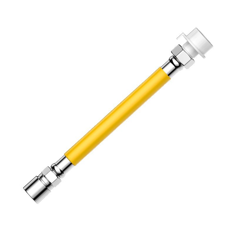 Faucet extender 304 stainless steel extended universal splash-proof universal head extension tube, flexible hose can be bent at will Item Picture