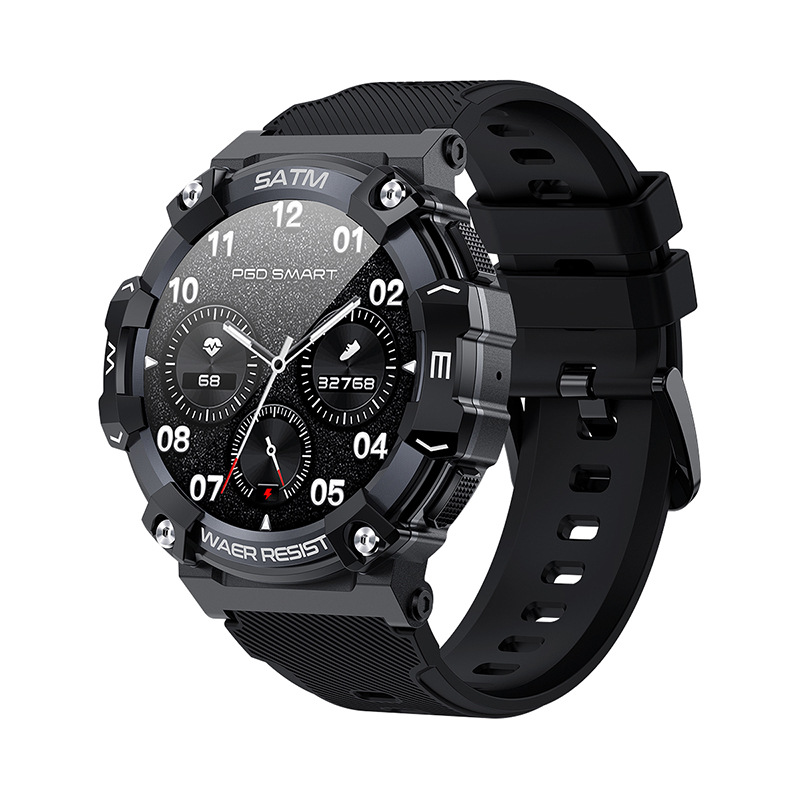 Huaqiangbei PG666 Cross-border Smartwatch, multi-functional heart rate detection, Bluetooth call bracelet, sports sleep man Item Picture