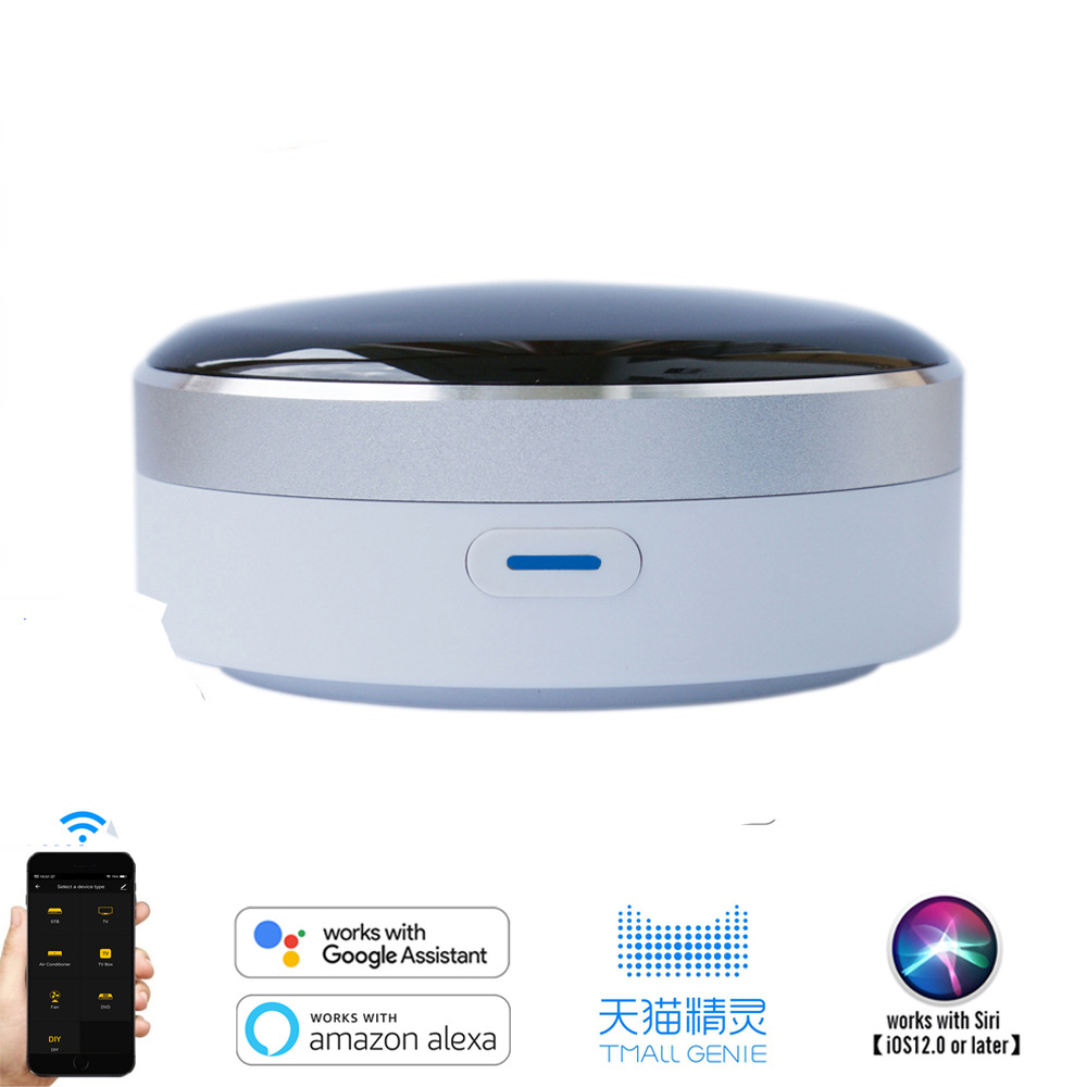 Tuya smart phone WiFi Infrared universal voice remote control Smart Remote control with multiple functions details Picture