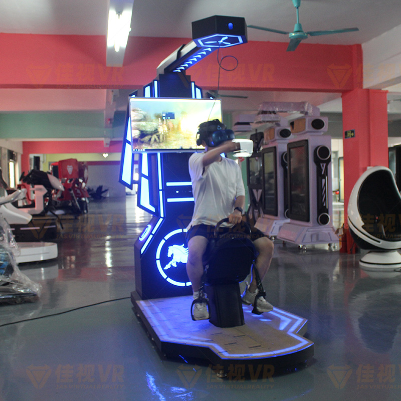 VR Warhorse Entertainment all-in-one machine, large-scale experience hall amusement equipment, VR horseback riding simulator, dynamic immersive game details Picture