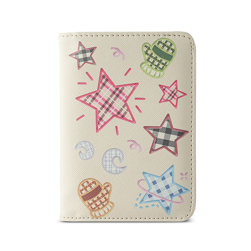 Hot-selling cross-border pu leather passport bag in stock, multi-functional passport holder, ID card holder, passport case Item Picture