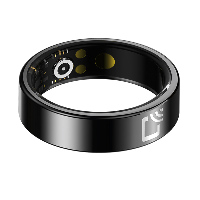 The new cross-border R20 ceramic smart ring for heart rate, blood oxygen, sleep monitoring, NFC access control and step counting Item Picture