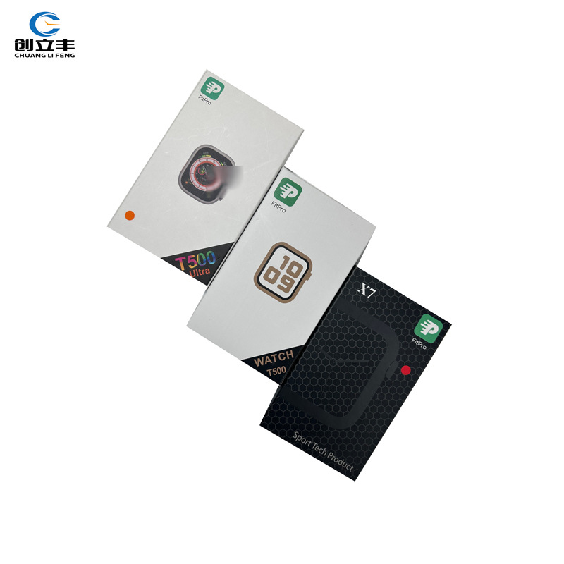 Cross-border T500ultra//T55/X7 smartwatches can make calls, play music, monitor heart rate and body temperature, and provide information details Picture