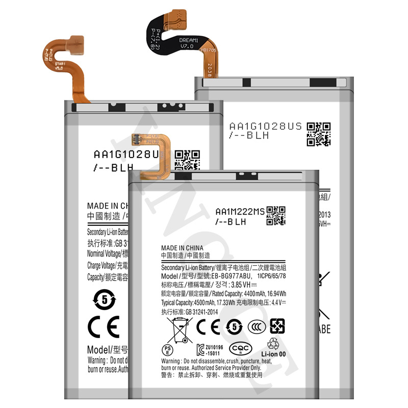 Compatible with Samsung S8/S9/S10/S20/S21/S6 curved /S6 Edge/S3/S4 mobile phone batteries details Picture