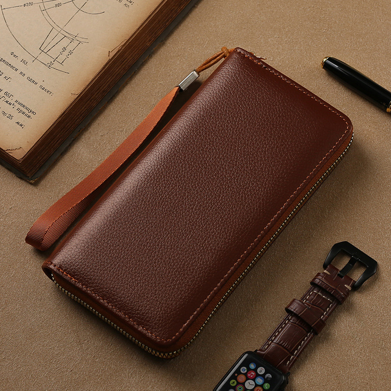 2025 New cross-border long organ wallet, multi-slot large-capacity men's wallet, multi-functional portable wallet full figure