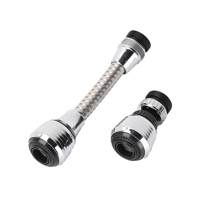 360-degree universal faucet, pressure-increasing anti-splash showerhead, extended faucet, filter, rotating water-saving foaming device Item Picture