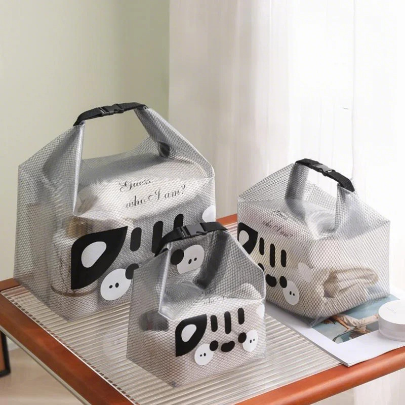 Multi-functional portable makeup bag, cosmetic storage bag, transparent waterproof toiletry bag, swimsuit and swimming trunks storage full figure