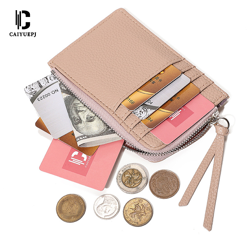 2025 Fashion Cross-border Coin Wallet with multiple Slots, ultra-thin card bag, coin pocket, ins zipper small wallet for women Application Scenario