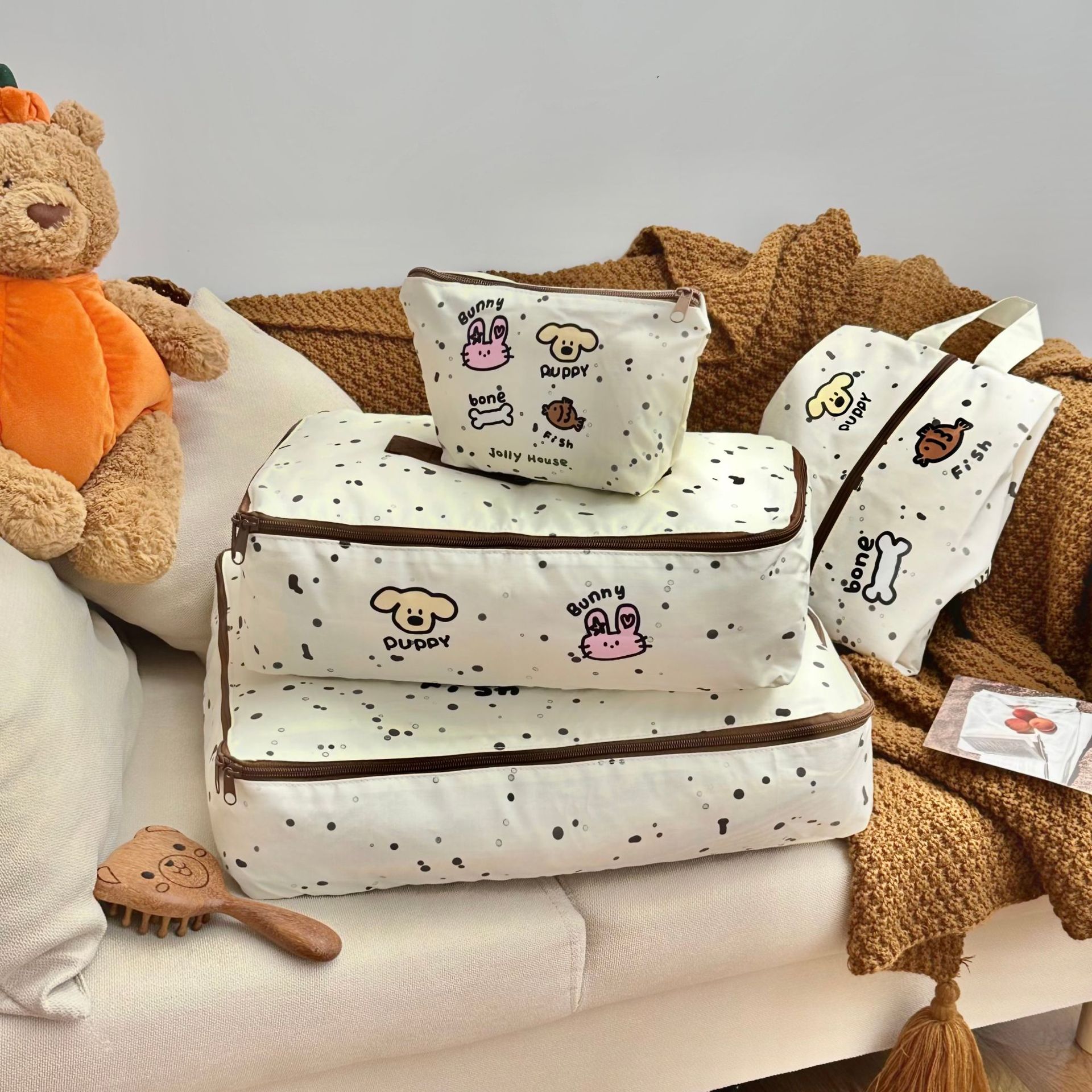 Original Spot Paradise travel storage bags, clothing sorting bags, suitcase organizing bags, clothing sorting bags, ID bags details Picture