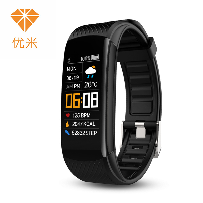 Wholesale of C5S smart wristbands for step counting, heart rate, blood pressure, blood oxygen and health monitoring from the source factory Item Picture