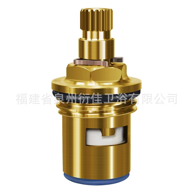 Faucet accessories, valve cores, cold and hot water faucets, ceramic valve cores, copper quick-opening copper heads, kitchen faucet valve cores Item Picture