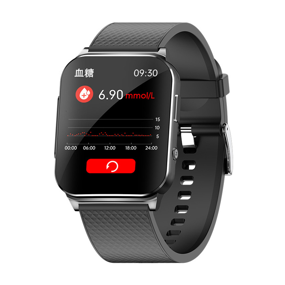 The new EP03 non-invasive blood glucose smartwatch features real-time dynamic electrocardiogram health monitoring and sports smartwatch Item Picture