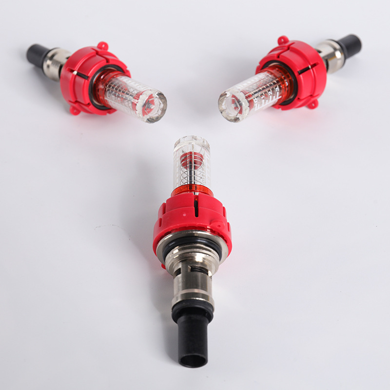 The handwheel valve core base of the visible floating value flowmeter for floor heating distribution and collection, the water distributor accessory flowmeter (independent) Application Scenario