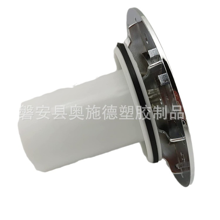 Plastic floor drain, bottom basin drain, anti-odor floor drain for shower room, ABS direct discharge, side discharge, 90 base drain Item Picture