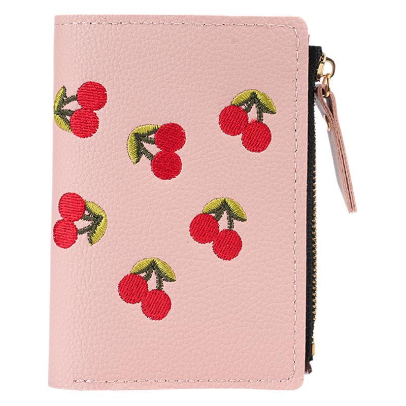 Factory direct sales cross-border trade wholesale loose change women's bag 2024 model fashionable embroidered buckle card bag student wallet Item Picture