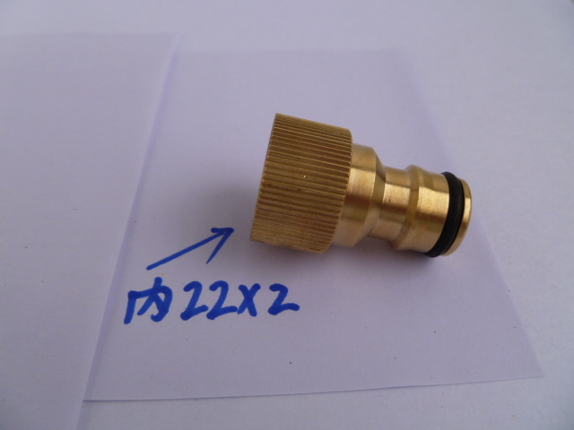 Electric car wash pump connector, household car wash brush, copper pacifier handle switch connector M18*1.5 Specification drawing