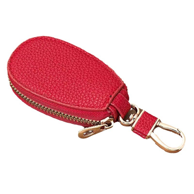 Cross-border ins car key case for both men and women, universal car key storage bag, waist hanging, creative and simple hanging decoration, key Item Picture