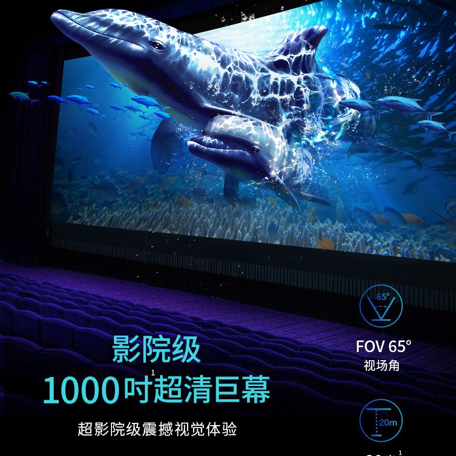 GOOVIS G3 Max head-mounted 3D giant screen display, non-VR /ar glasses head-mounted cinema 5K-level high definition details Picture