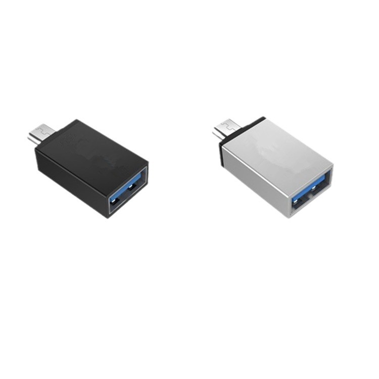 Aluminum alloy Android OTG adapter Micro to USB3.0 female mobile phone tablet computer V8 port to USB Item Picture