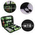 Data cable digital storage bag, mobile phone accessories, earphone charger storage bag, travel function waterproof storage bag Specification drawing