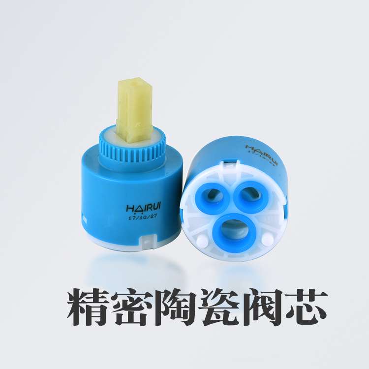 Ceramic valve core single cold and hot water faucet valve core mixed faucet ceramic plate accessories 90° and 180° switch Application Scenario