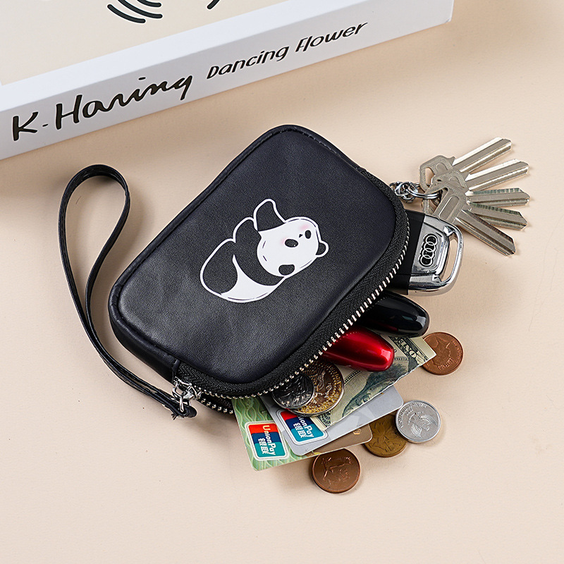 Ailun Fashion Soft Plastic Cartoon Coin Purse Zipper Square coin purse Soft plastic portable storage Bag Large quantity and favorable price details Picture