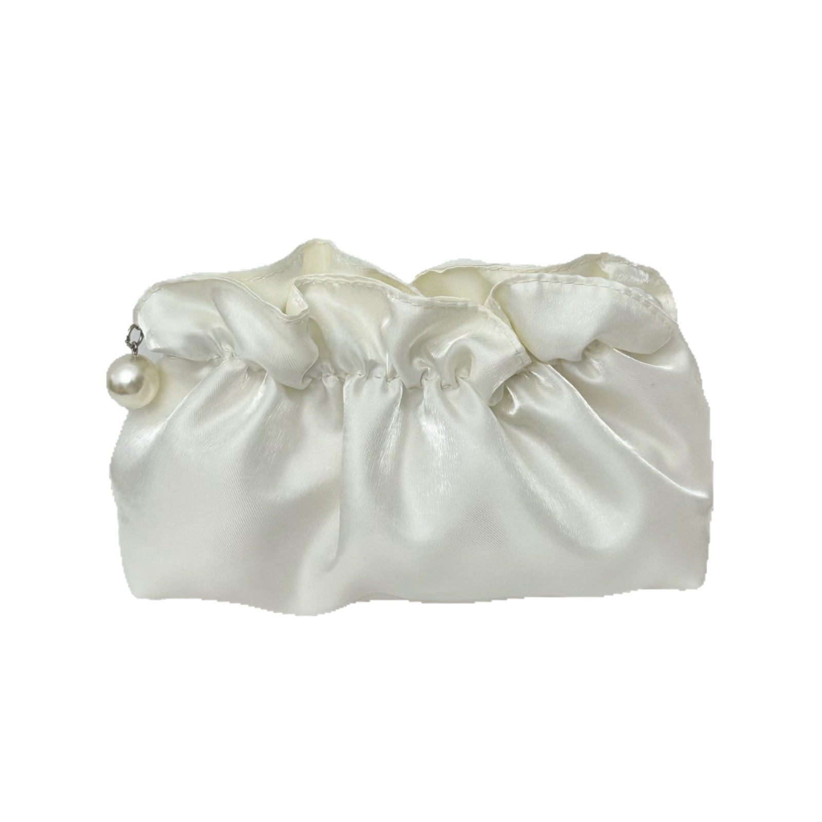 High-end pleated cloud makeup bag for women 2025 new portable large-capacity travel skincare storage bag and toiletry bag Item Picture