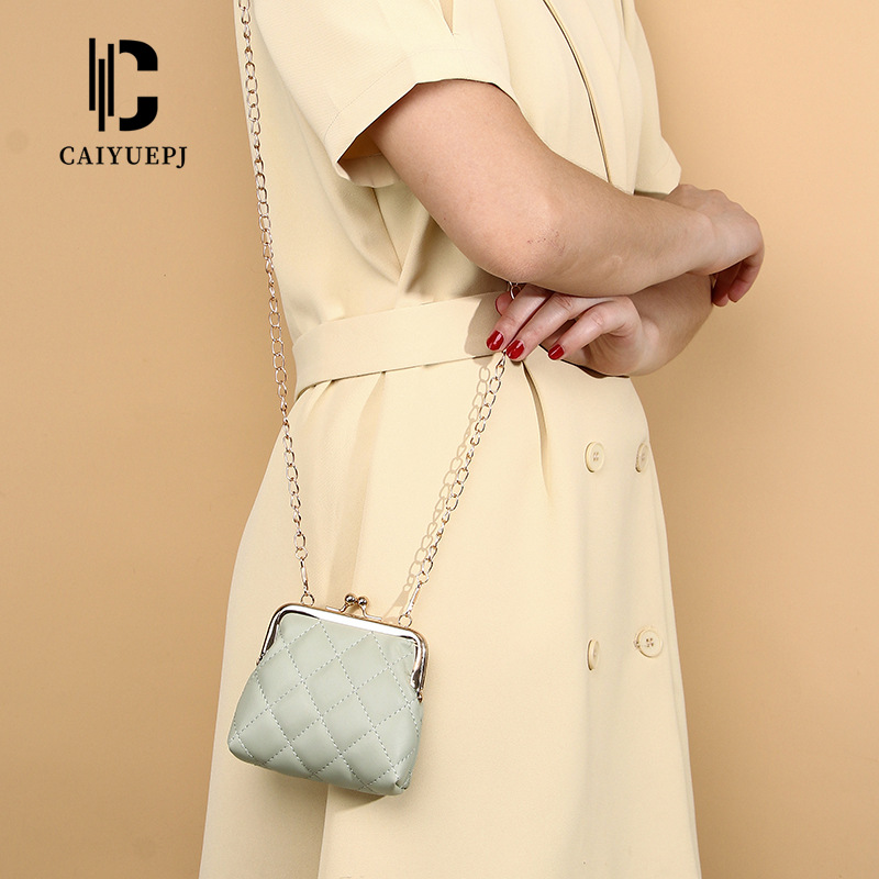 Hot-selling organ women's bag, mini single-shoulder crossbody bag, PU mobile phone bag, commuter coin purse, wholesale bag, crossbody bag for women details Picture