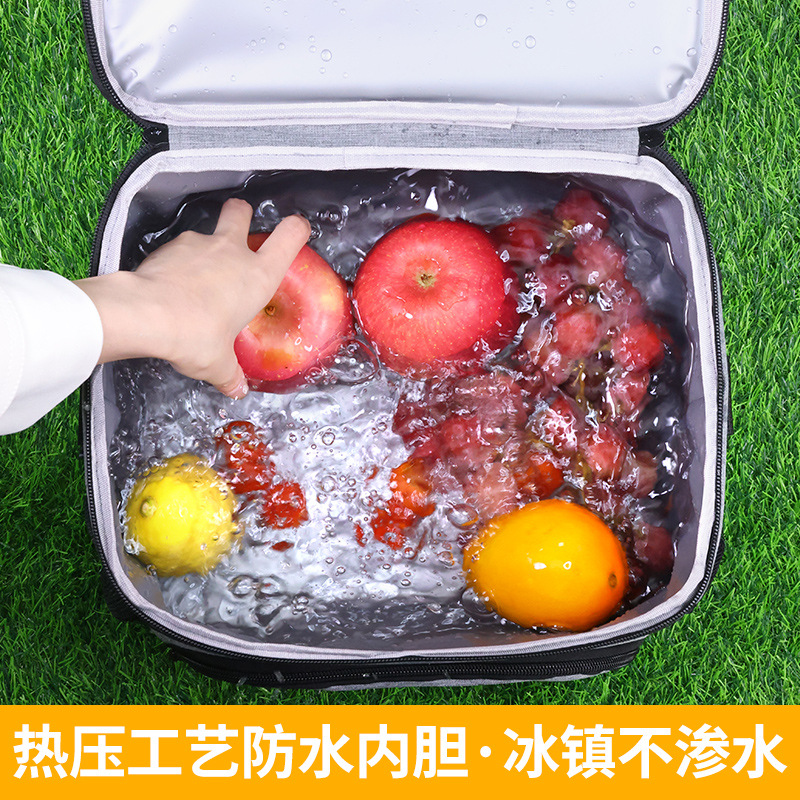 New cross-border Amazon Giant Energy picnic bag, large-capacity lunch box, insulated bag, car ice pack, lunch box bag, insulated bag Application Scenario
