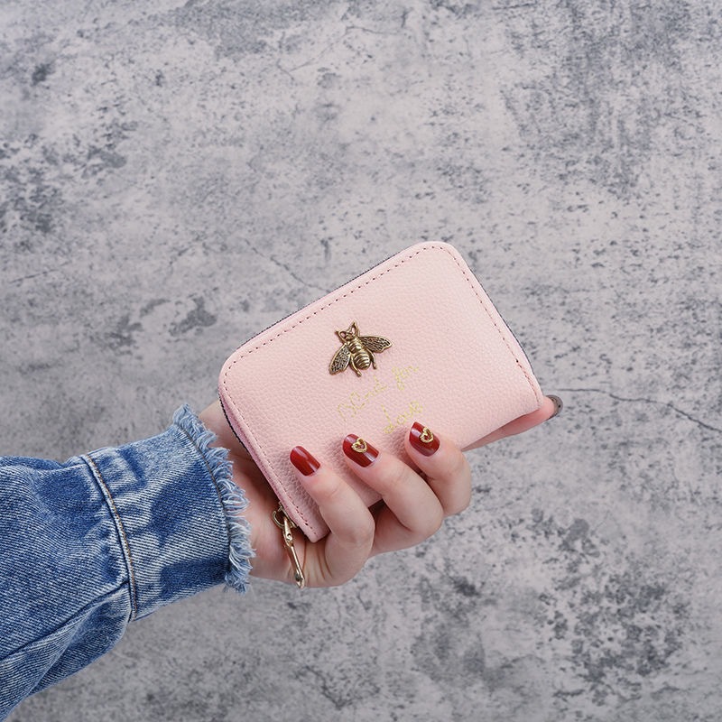 Multi-functional organ card case, women's zipper, men's card case, cute women's coin purse, women's bank card case, card holder, business card case Specification drawing