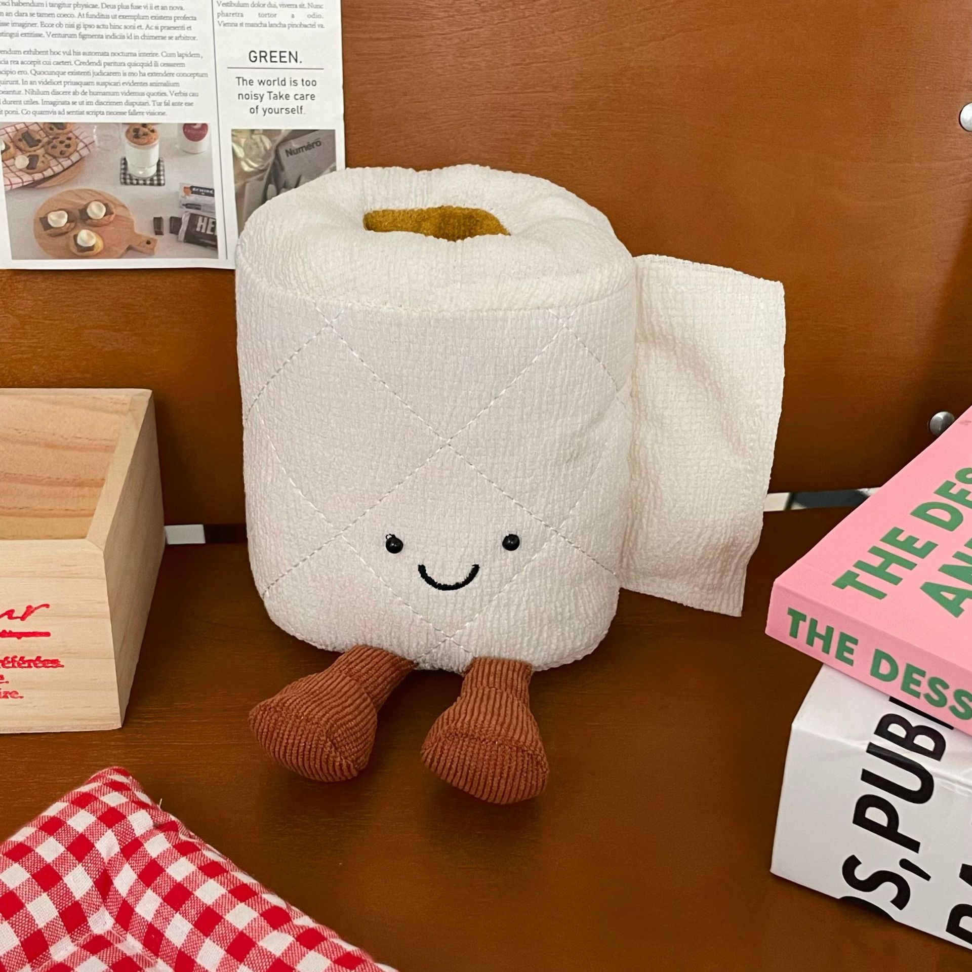 Best-selling toilet paper dolls, fun new bathroom products, creative plush toys, decorative items, soft and soothing cloth dolls full figure