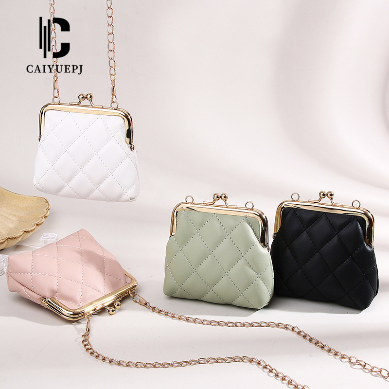 Hot-selling organ women's bag, mini single-shoulder crossbody bag, PU mobile phone bag, commuter coin purse, wholesale bag, crossbody bag for women full figure