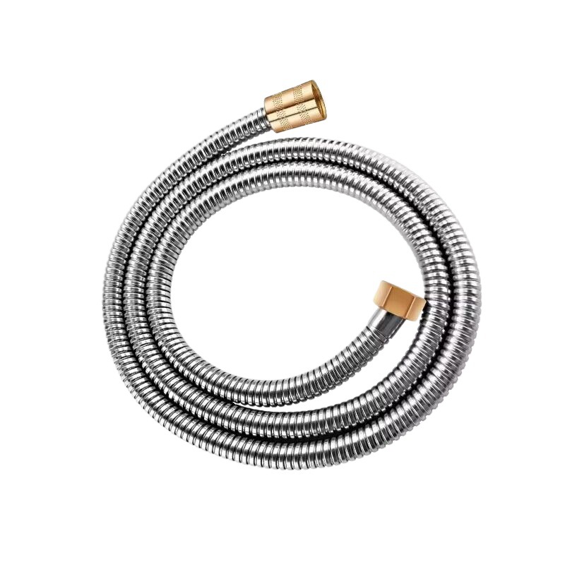Shower hose, stainless steel shower pipe, bathroom water heater accessories, extended general-purpose rain shower head, explosion-proof water inlet pipe Item Picture