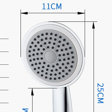Bathroom pressurized shower head, hand-held large face bath, showerhead, shower head, household set, aromatherapy details Picture