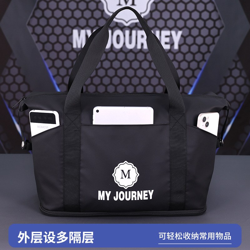 New cross-border travel bags, high-end large bags, large-capacity travel luggage bags, fitness, sports and yoga bags Specification drawing
