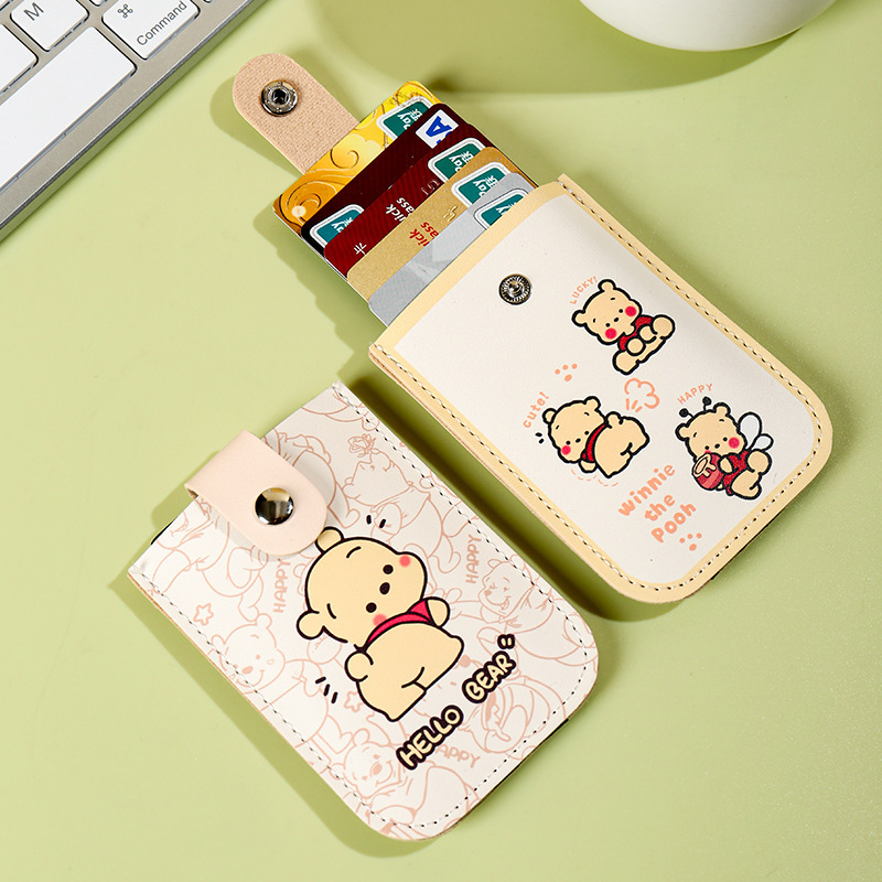 National trend pull-out multi-slot ID card holder, large-capacity ID card and cartoon card holder, small and ultra-thin card clip Application Scenario
