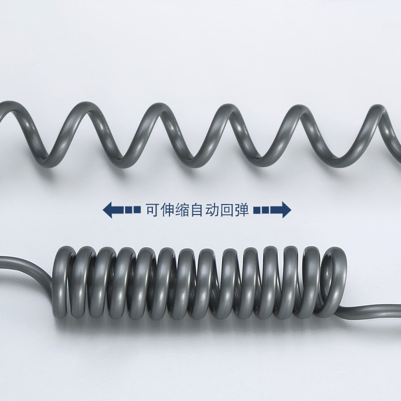 Toilet spray gun, telescopic 1.5/2-meter hose, spring, washbasin, water inlet pipe, telephone line, shower head hose Application Scenario