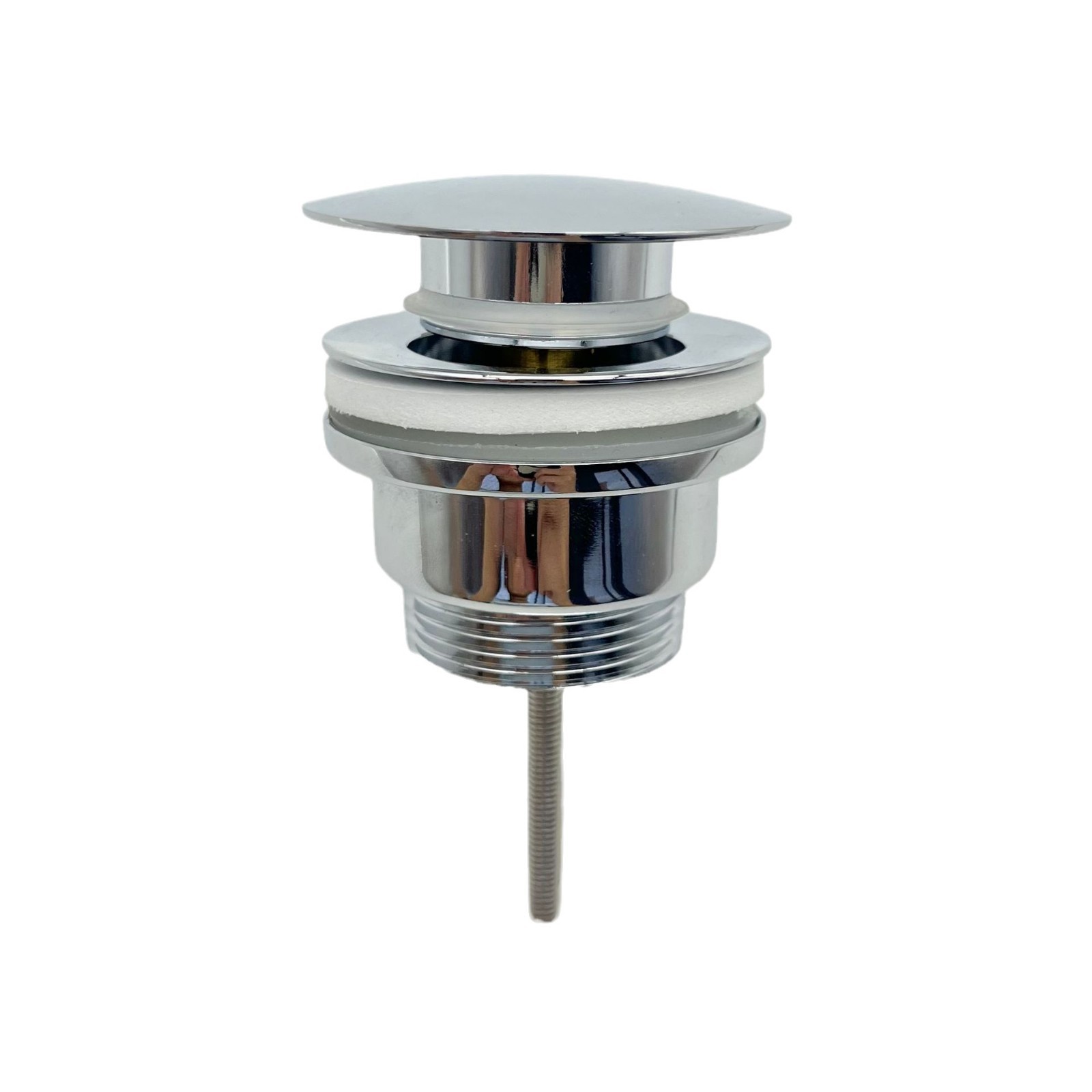 Tingba Factory wholesales washbasin drain, bathtub drain, large cover, three-piece set, and stainless steel drain Item Picture