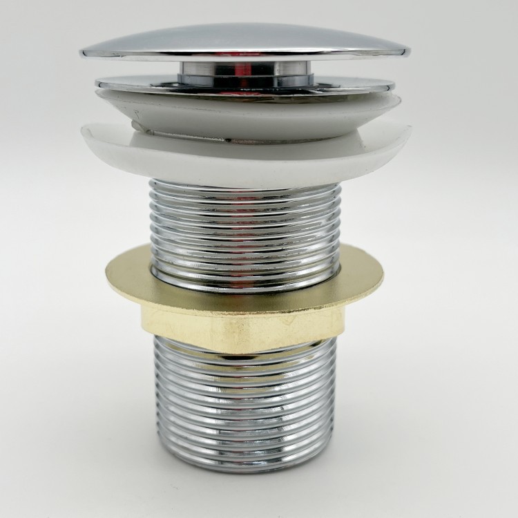 Factory wholesale press-type bouncy drain, stainless steel glass basin drain, washbasin drain Specification drawing