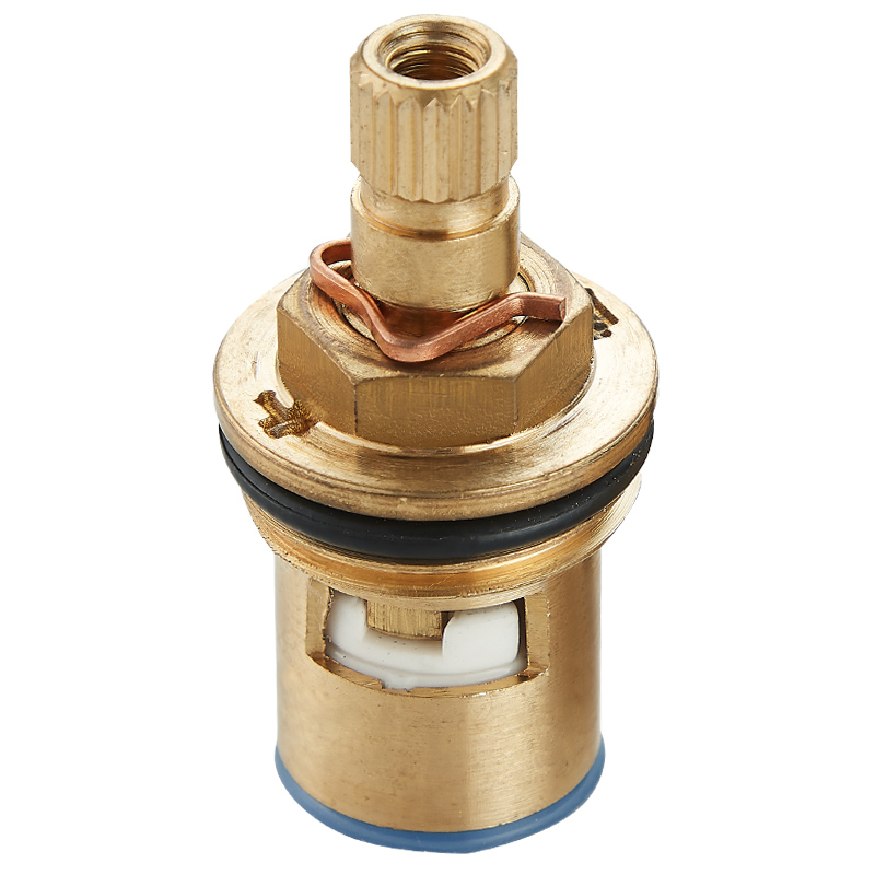 Copper thickened valve core for faucet, pressure-resistant and high-temperature resistant, single cold and hot quick-opening Angle valve, ceramic core concealed valve accessory Item Picture