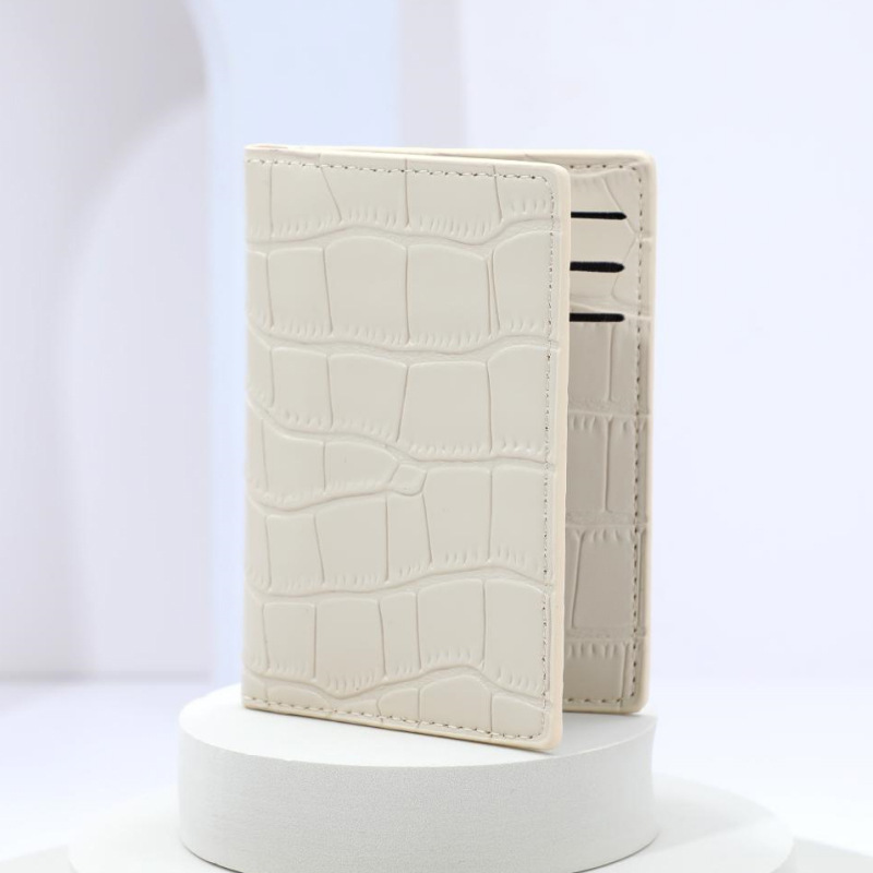 Factory direct sales of new stone-patterned student women's card holder, card case, coin purse, square bag, multiple slots, company LOGO Application Scenario
